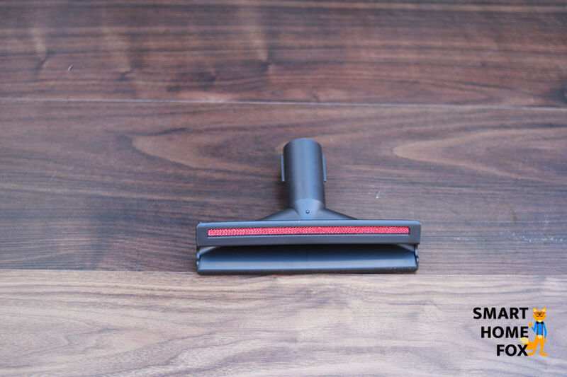 Wide upholstery brush